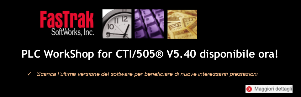 V5.40 DI PLC WORKSHOP PER CTI/505